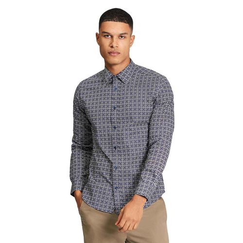 Ben Sherman Mono Geo Print Shirt